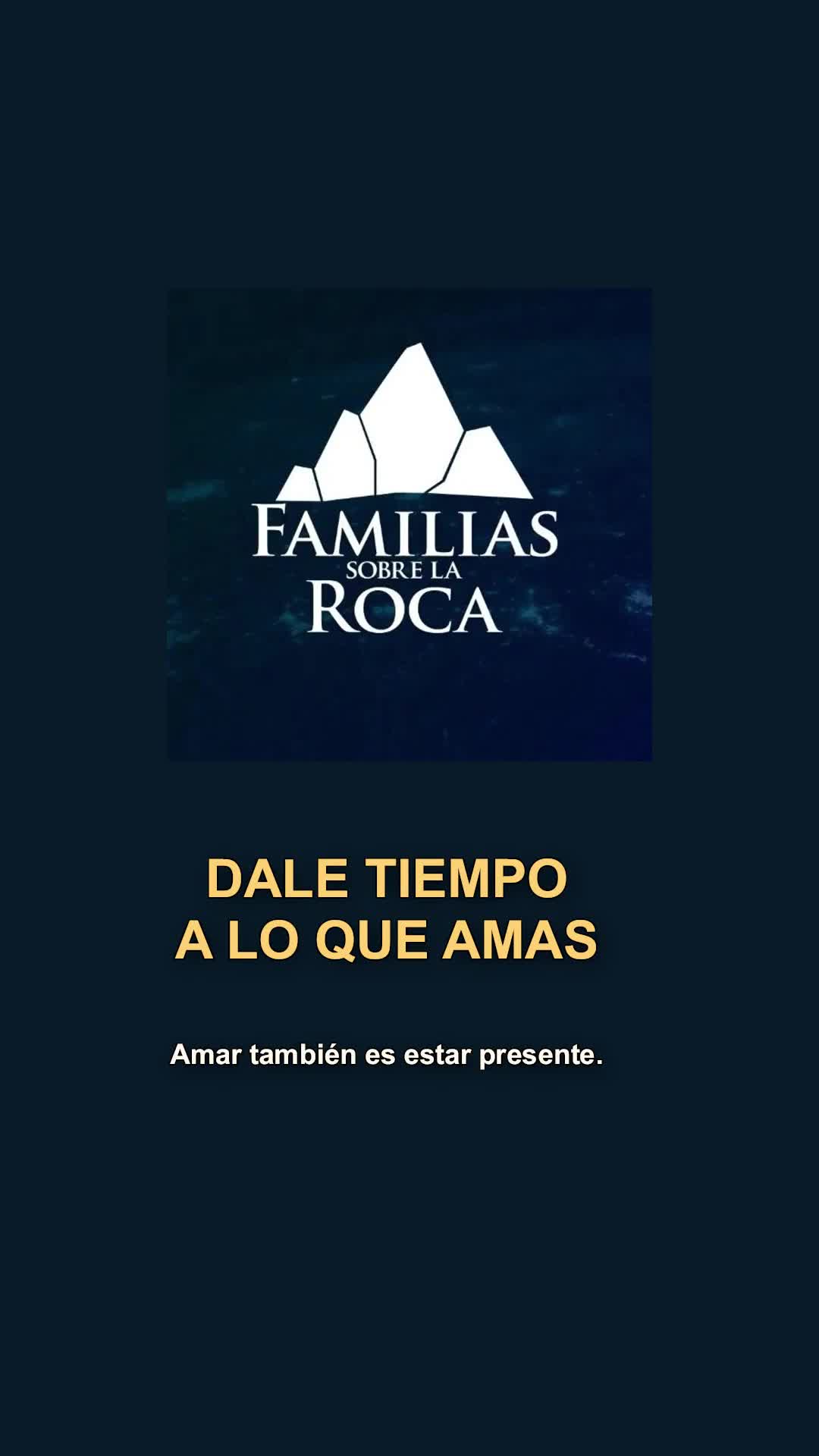 Dale tiempo a lo que amas, video 1 de la semana con la voz del pastor José Pablo Mejenes Jasso