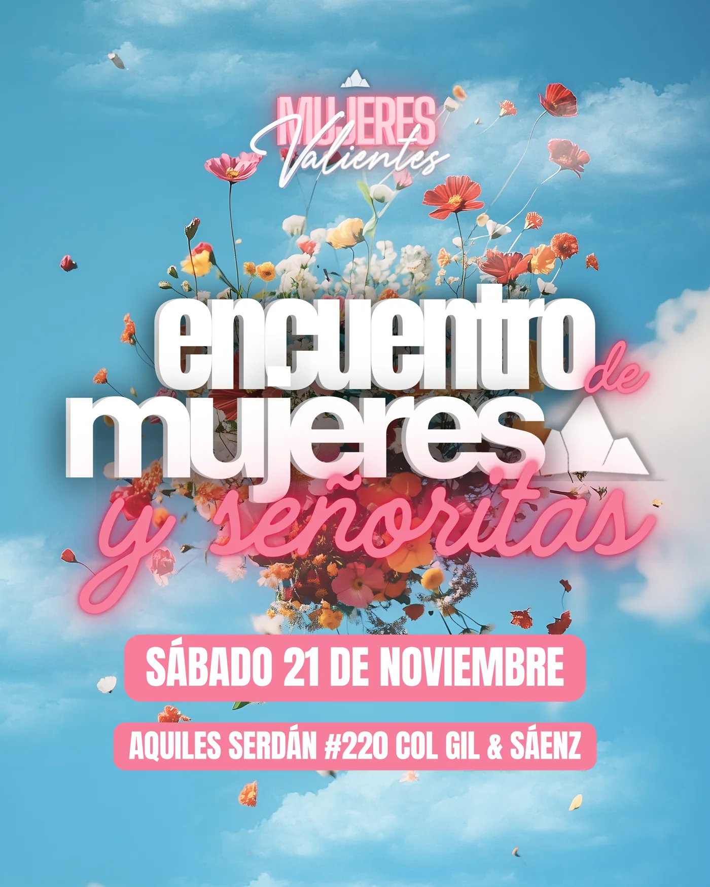 Encuentro de mujeres y señoritas de Mujeres Valientes, sábado 21 de noviembre